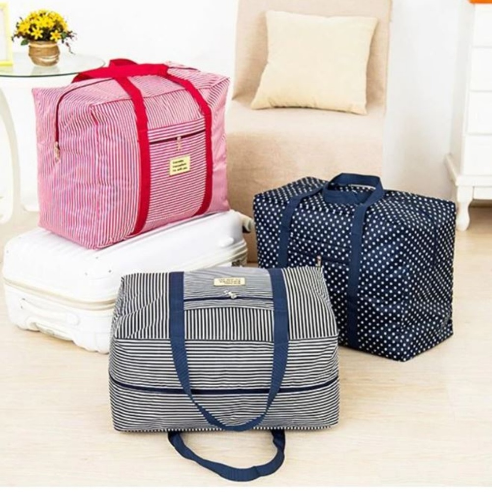 NEW Dotted Travel Luggage Bag - Picture 6 of 8